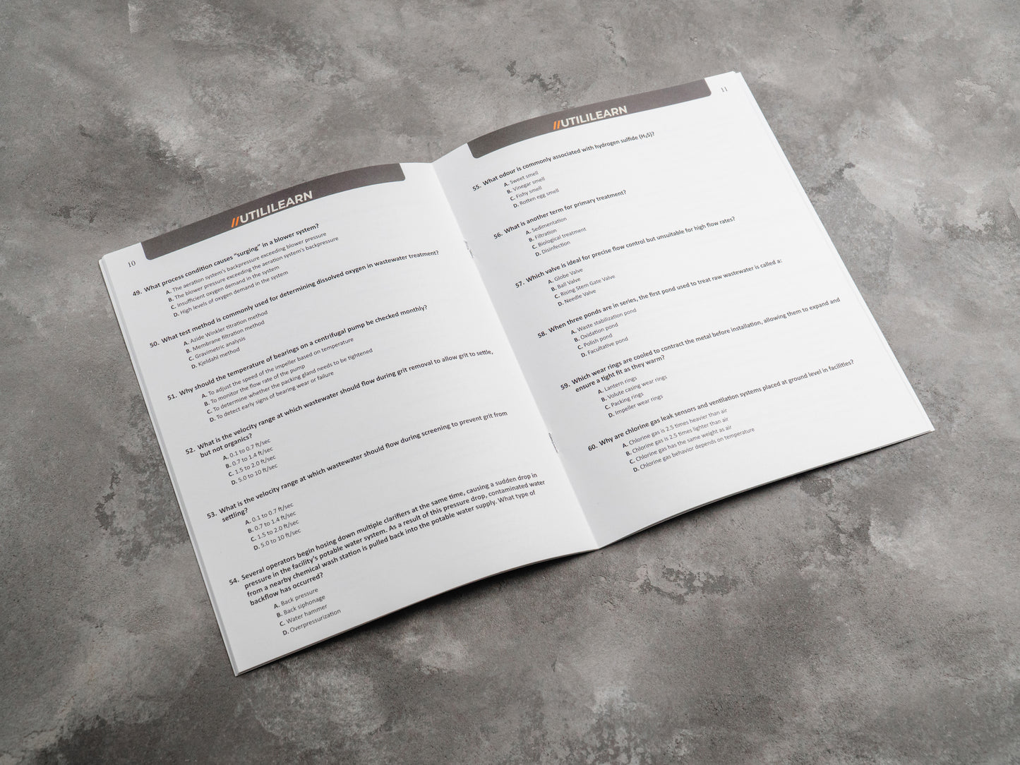 Wastewater Treatment Level 1 Study Bundle