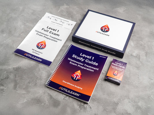 Wastewater Treatment Level 1 Study Bundle